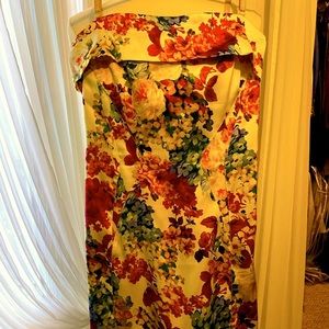 Dolce & Gabbana Silk Floral Dress , sz 38